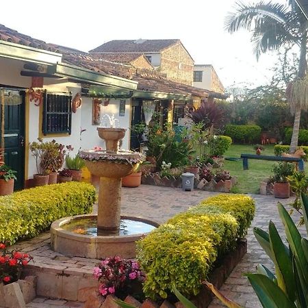 Hospederia Colonial De Villa De Leyva Bagian luar foto