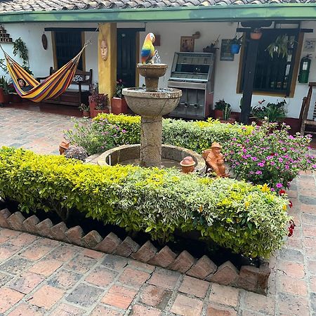 Hospederia Colonial De Villa De Leyva Bagian luar foto