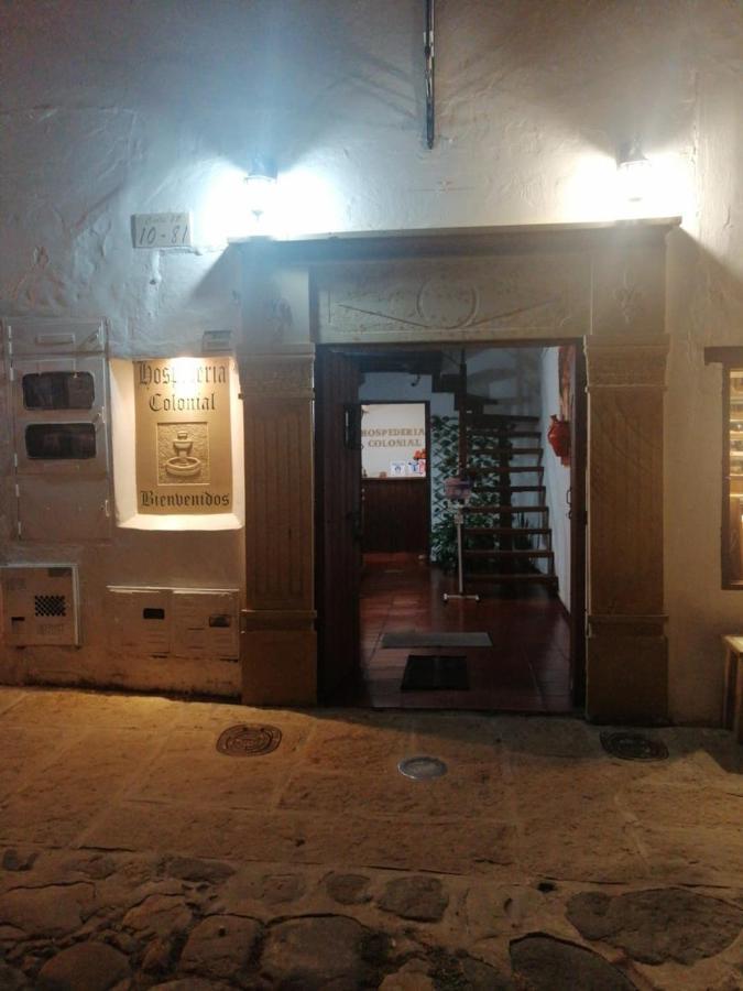Hospederia Colonial De Villa De Leyva Bagian luar foto