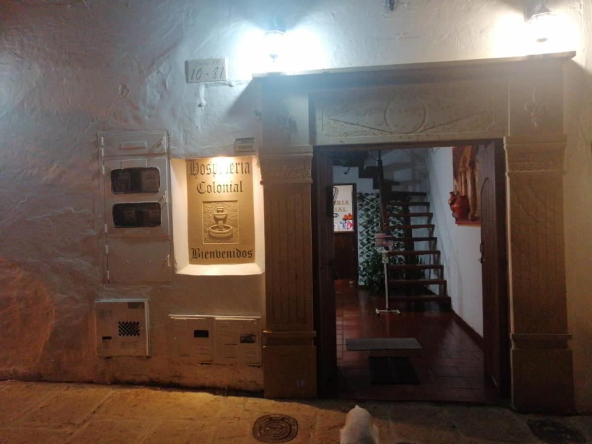 Hospederia Colonial De Villa De Leyva Bagian luar foto
