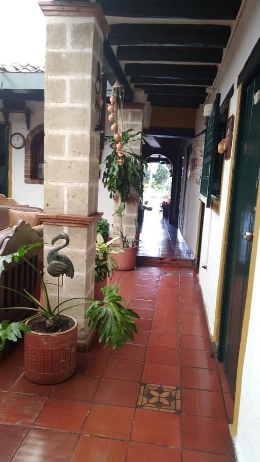 Hospederia Colonial De Villa De Leyva Bagian luar foto