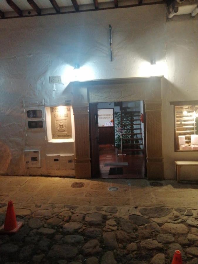 Hospederia Colonial De Villa De Leyva Bagian luar foto