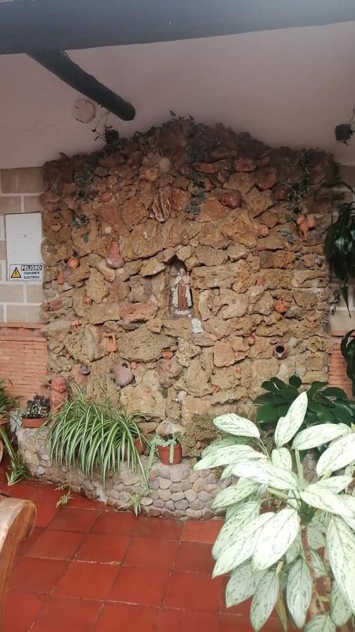 Hospederia Colonial De Villa De Leyva Bagian luar foto