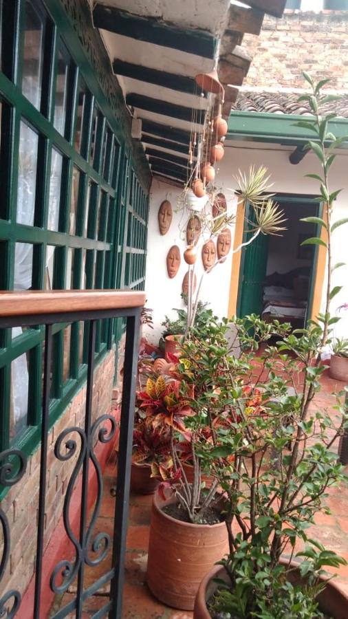 Hospederia Colonial De Villa De Leyva Bagian luar foto