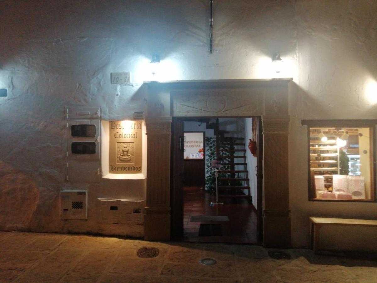 Hospederia Colonial De Villa De Leyva Bagian luar foto