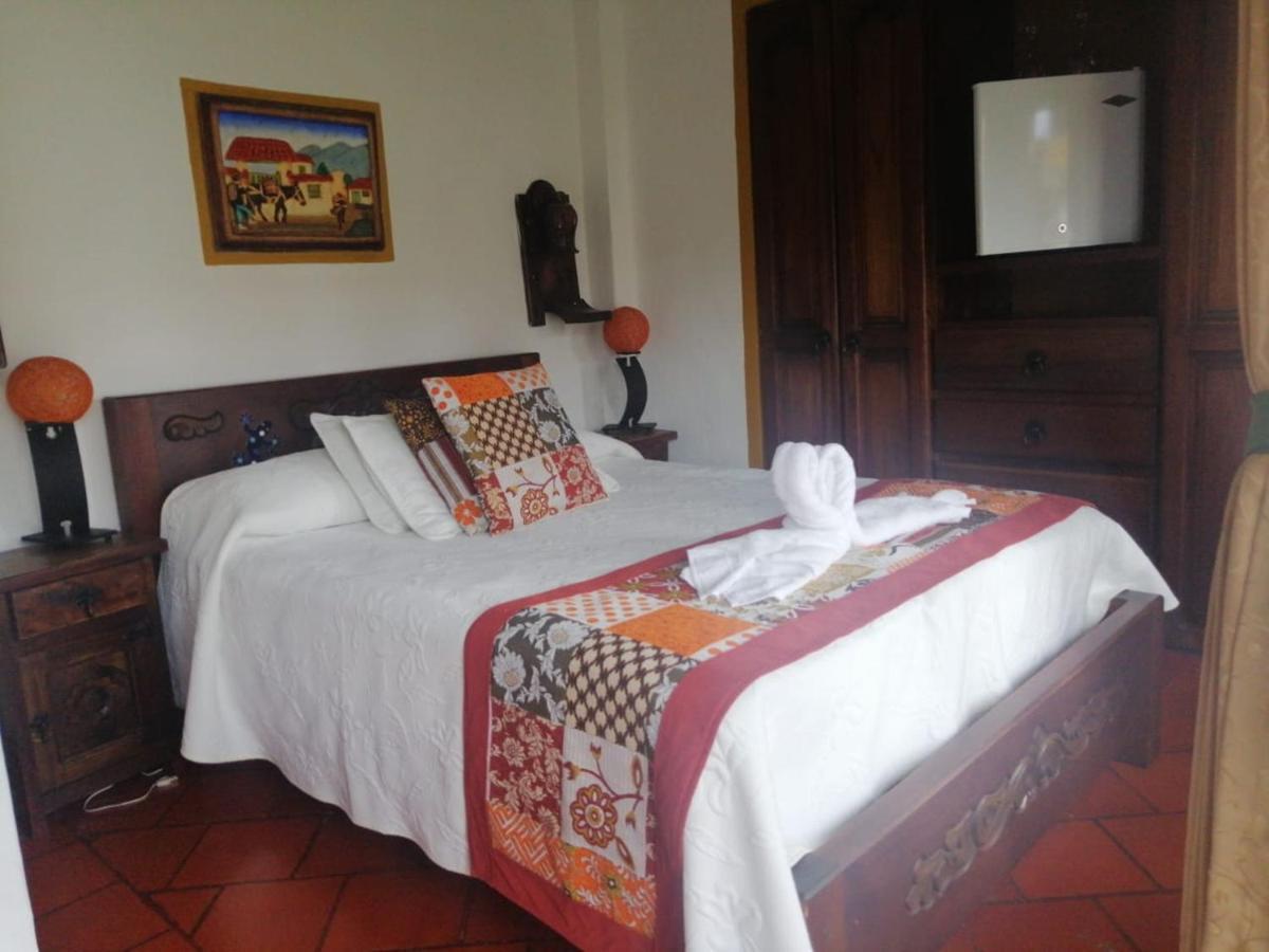 Hospederia Colonial De Villa De Leyva Bagian luar foto